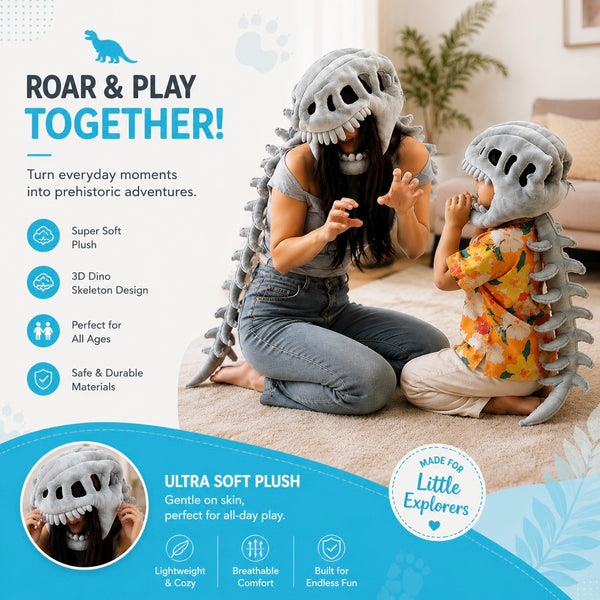 DELTAONE 3 D DINOSAUR SKELETON COSTUME