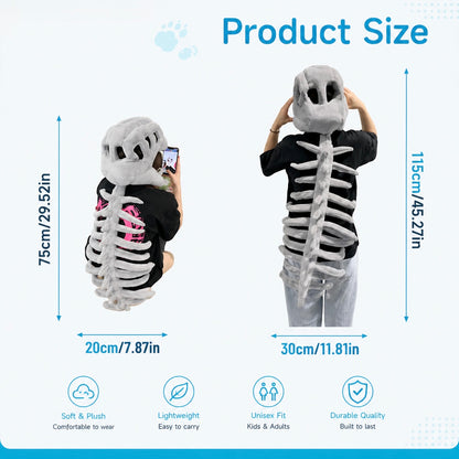 DELTAONE 3 D DINOSAUR SKELETON COSTUME