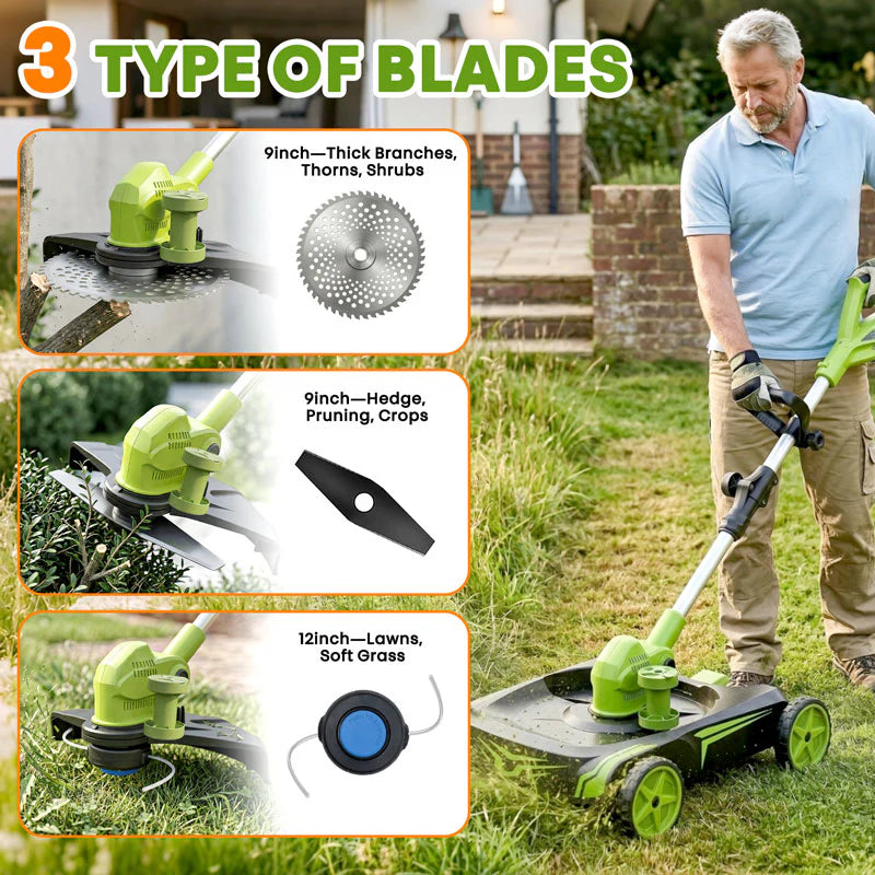 DELTAONE ELECTRIC WEED WACKER & EATER