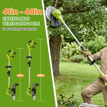 DELTAONE ELECTRIC WEED WACKER & EATER