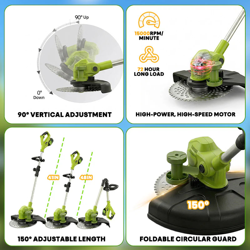 DELTAONE ELECTRIC WEED WACKER & EATER